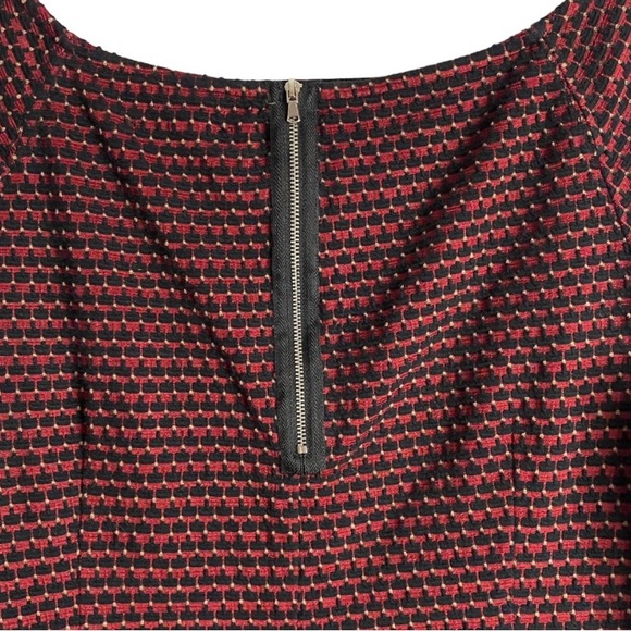 2X Love & Legend Skater Dress with Boat Neck and Exposed Zipper Detail - Picture 9 of 17